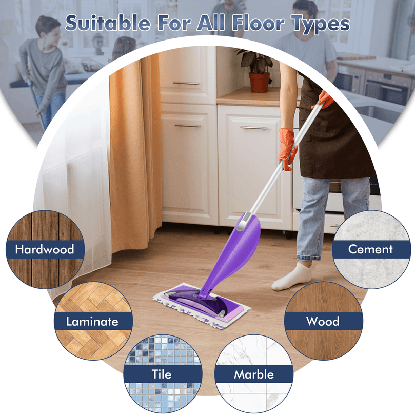 ILAVCLEAN Disposable Mopping Wet Pads Refills 20 Pack for SwifferWet Jet Mops, Wet Jet Refills Pads for Floor Cleaning All Multi-Surface Absorbent
