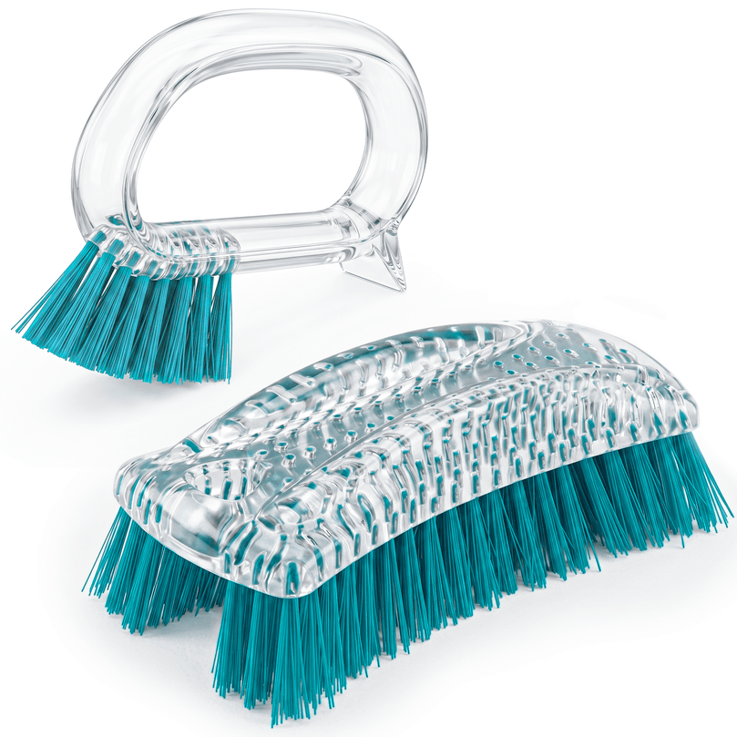 ILAVCLEAN Heavy Duty Scrub Brush for Cleaning Carpet Brush Stiff Bristles Cleaning Brush for Shower Bathroom Bathtub Grout Floor Wall Sink